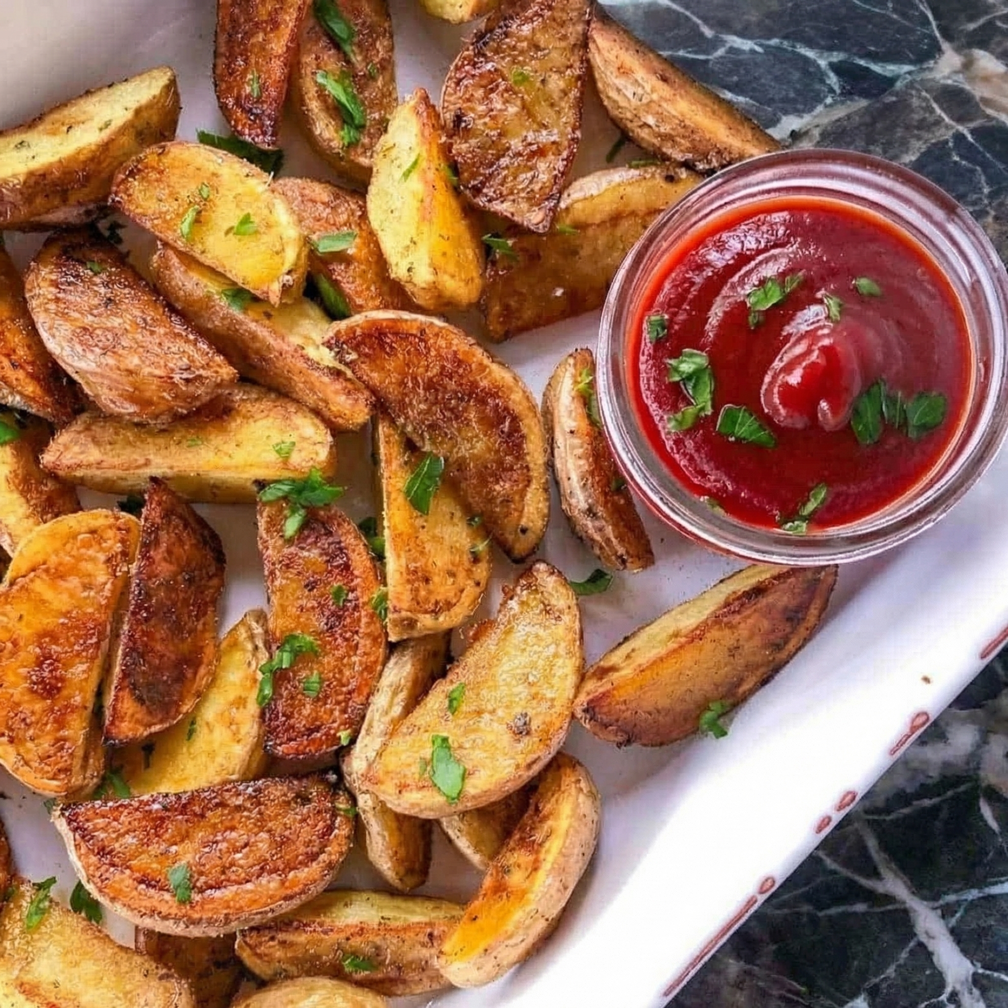 Baked Potato Wedges