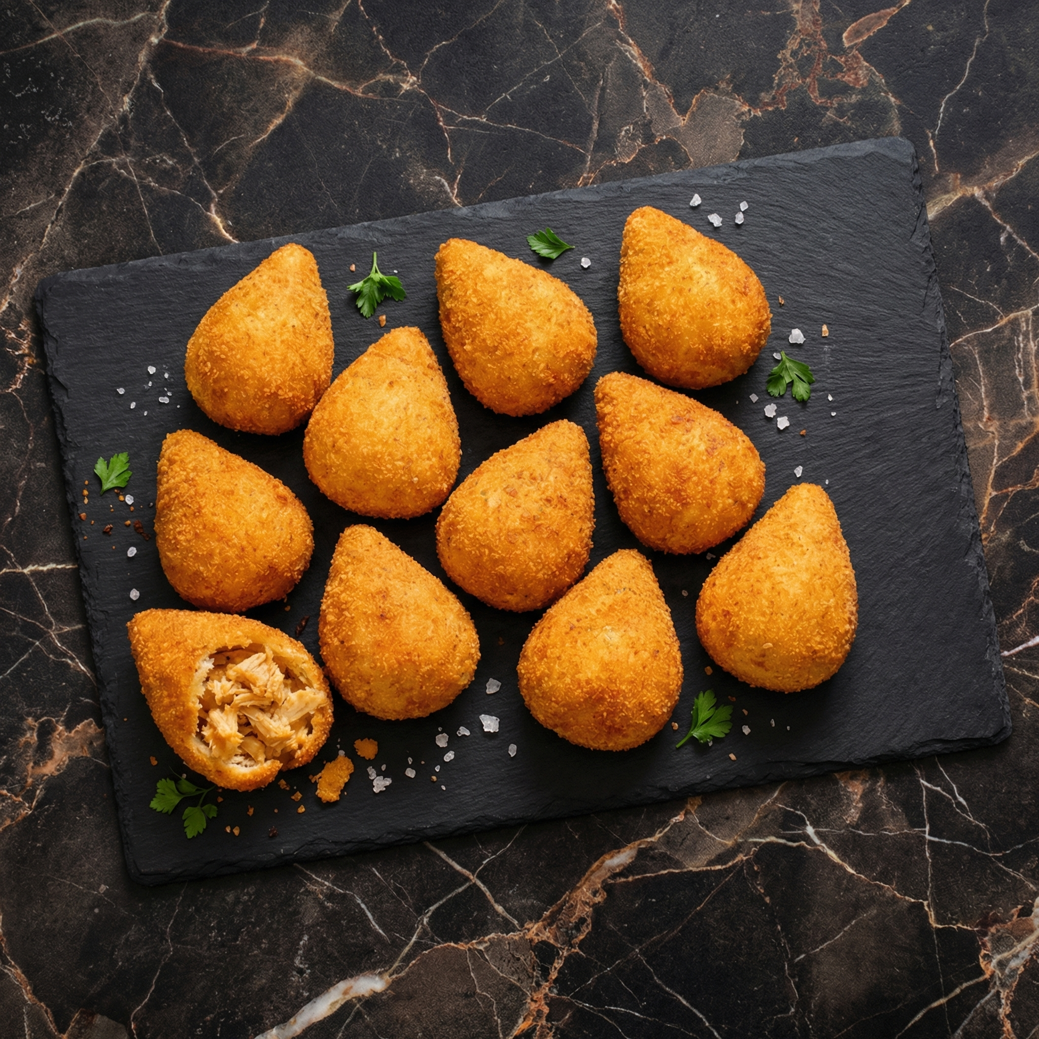 Coxinha (Brazilian Chicken Croquettes)